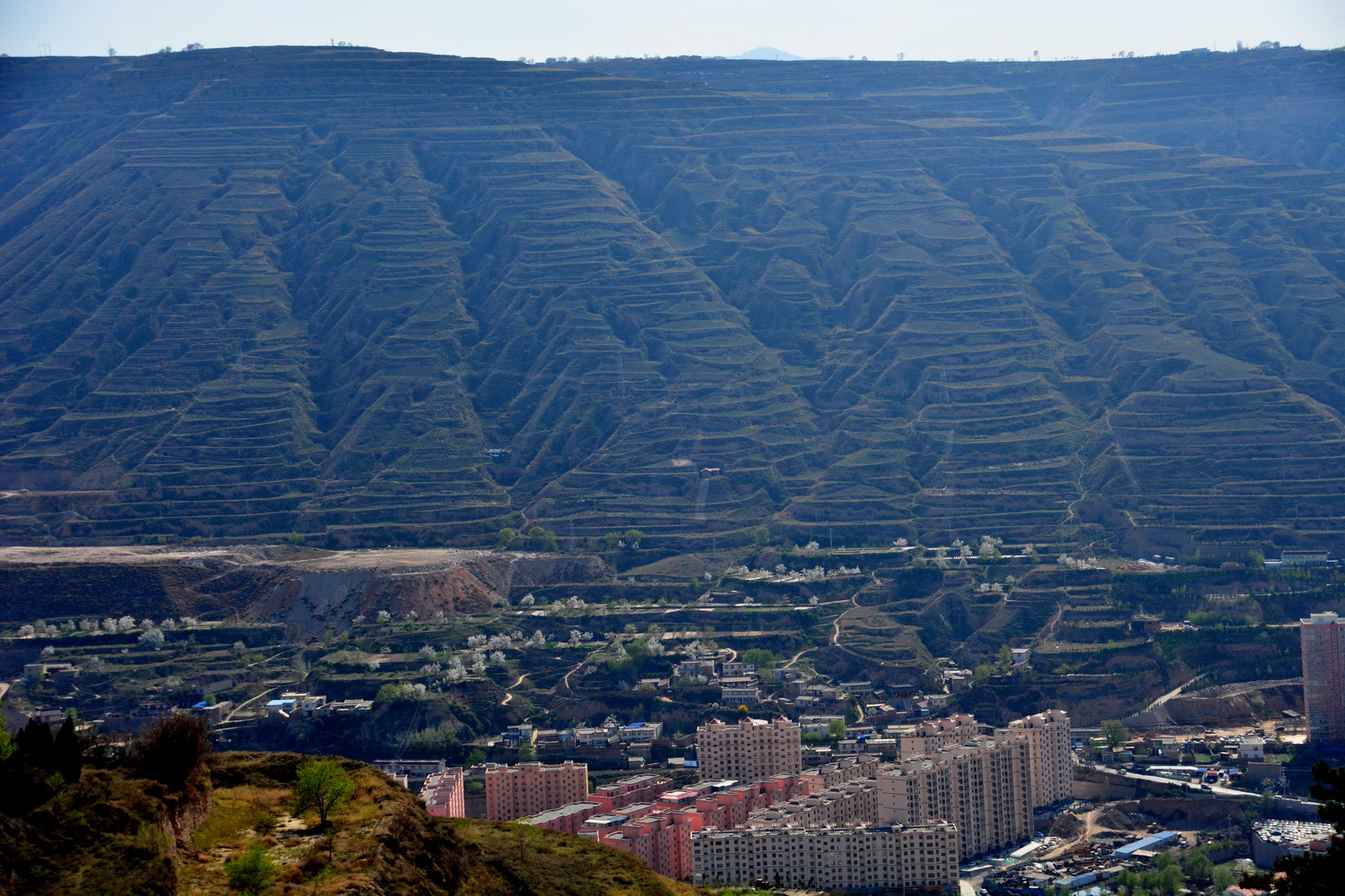 兰山公园在皋兰山上吗,站在兰山看风景