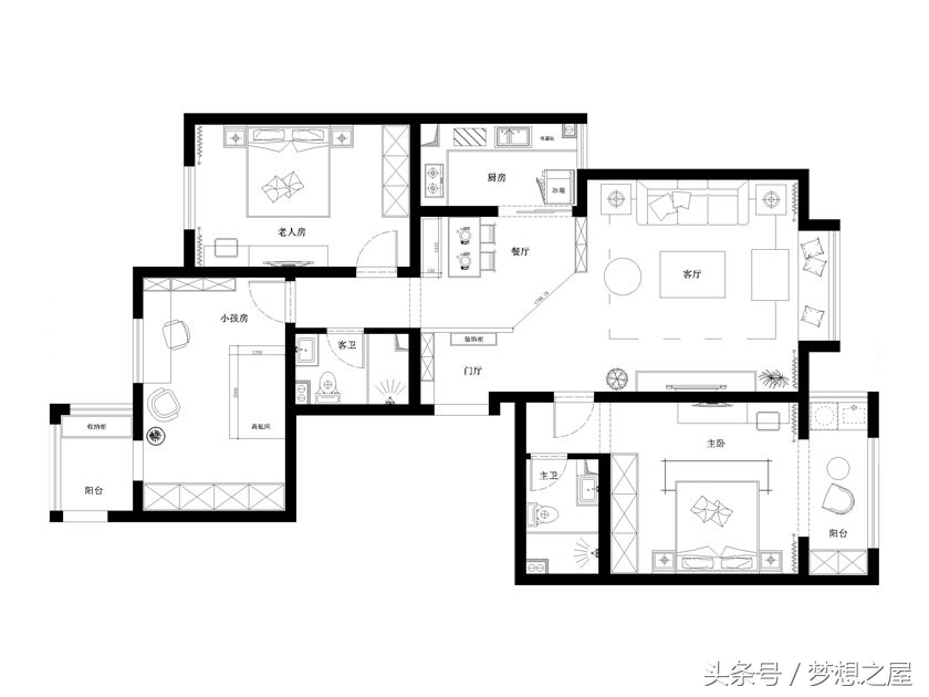 西宁中海河山郡装修效果图,西宁家装设计效果图