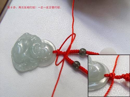 文玩吊坠绳子打结方法,佛吊坠打结方法视频教程