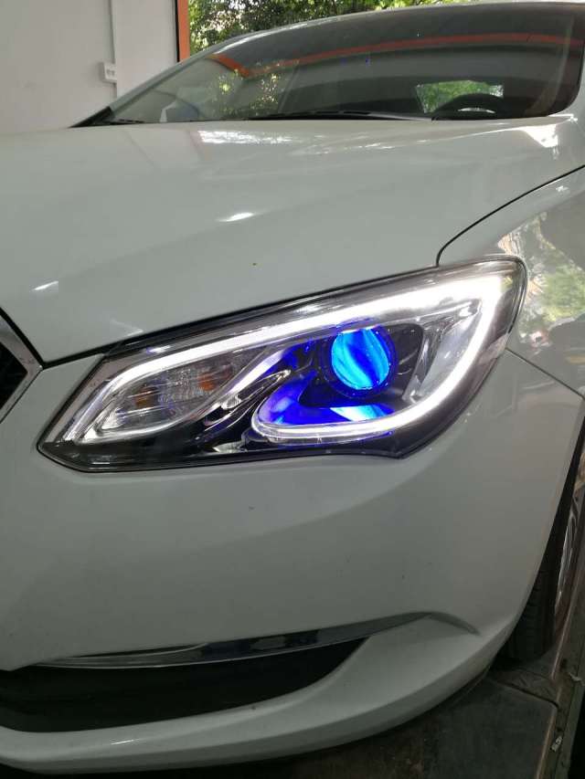 别克英朗2019款1.3t改装灯光,新别克英朗改灯