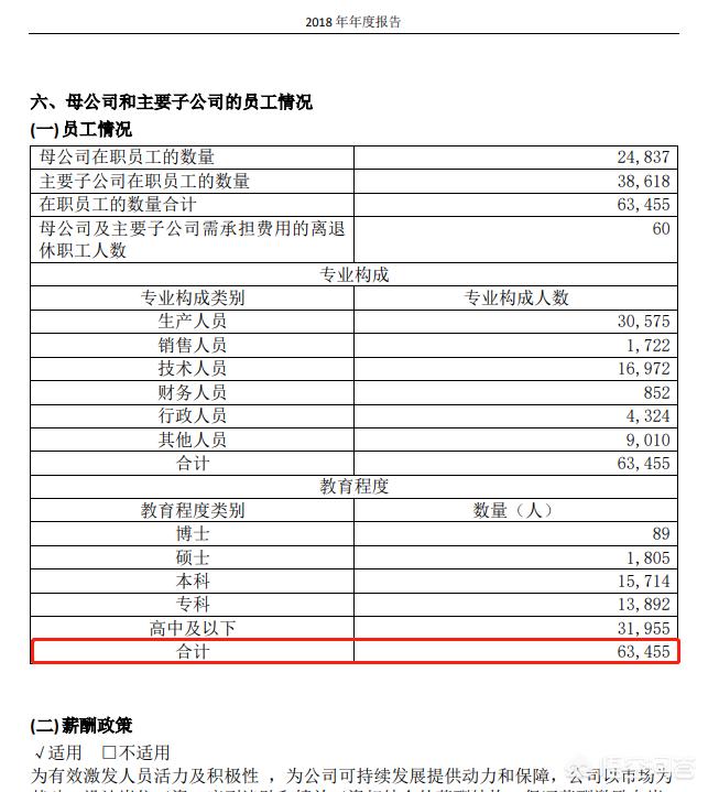 长城汽车收入,长城汽车薪酬调整