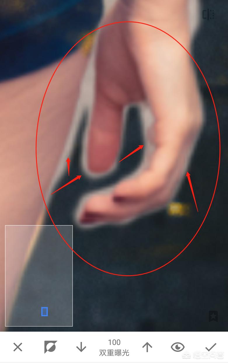 snapseed抠图详细教程,人像修图snapseed抠图技巧