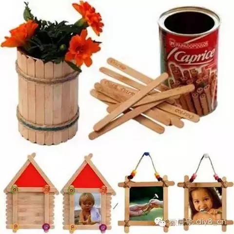 如何玩冰棒棍更有创意，看这里就对了！