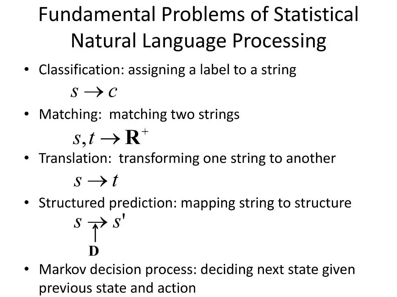 华为李航:NLP有5个基本问题,深度学习有4个做得很好(PPT)|北大AI公开课