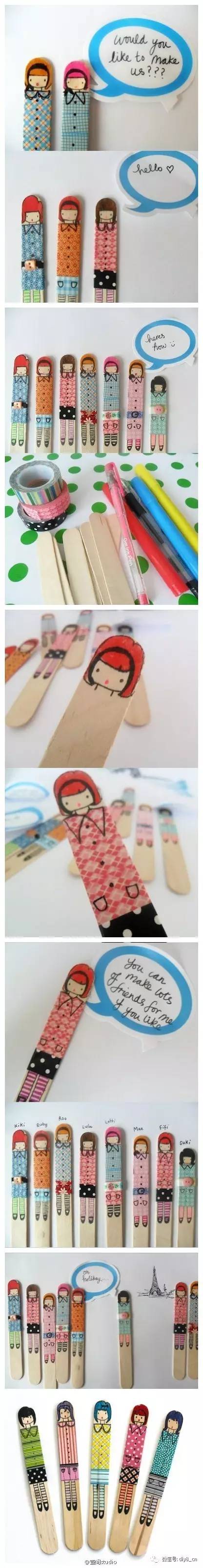 如何玩冰棒棍更有创意,看这里就对了!