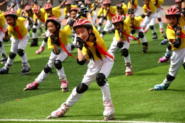 济南市中区小学春季运动会,狂欢嘉年华表演