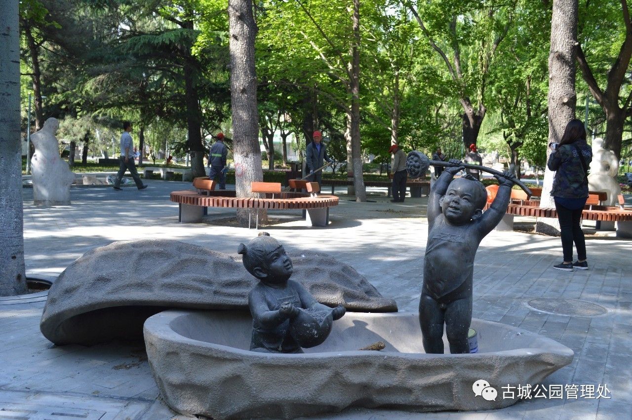 北京石景山国际雕塑公园开放了吗,石景山城市绿雕翻新