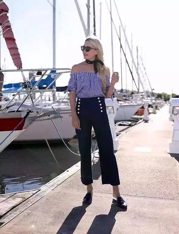 品牌时尚海军条纹衫,海军的条纹衫