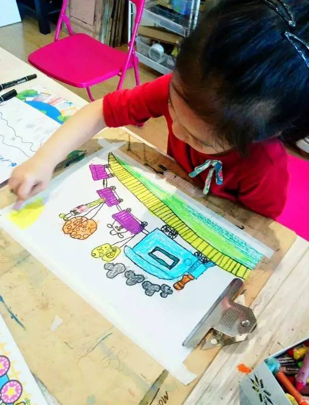 画托马斯小火车幼儿,小火车儿童画怎么画