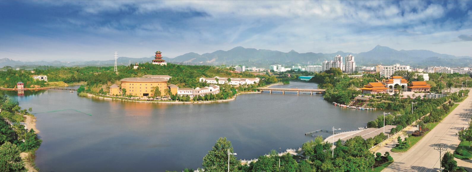 客家文化体验馆,客家五龙风情园