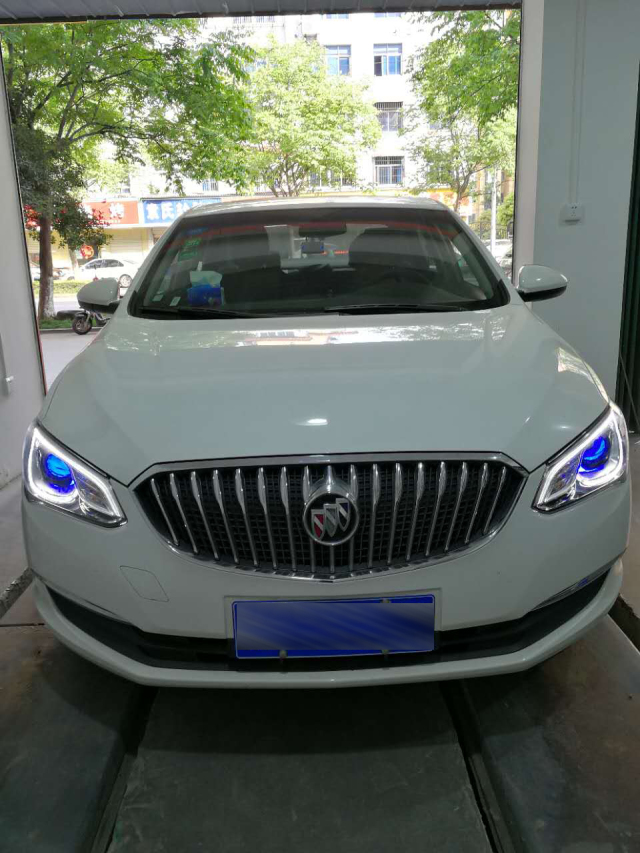 别克英朗2019款1.3t改装灯光,新别克英朗改灯