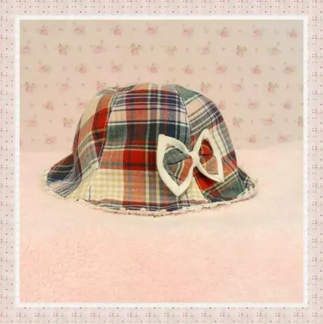 帽子防晒遮阳帽带绳纸样,中老年女式遮阳帽纸样尺寸