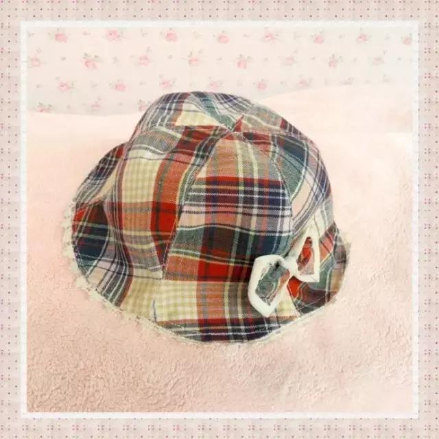 帽子防晒遮阳帽带绳纸样,中老年女式遮阳帽纸样尺寸