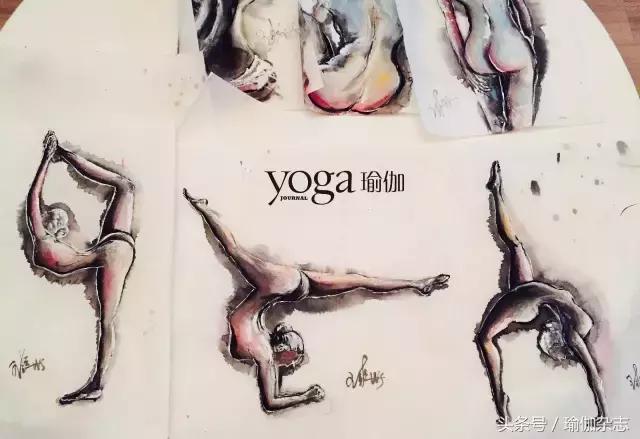 这些伽人把瑜伽小人画出了新模样儿，有你的那张哦！