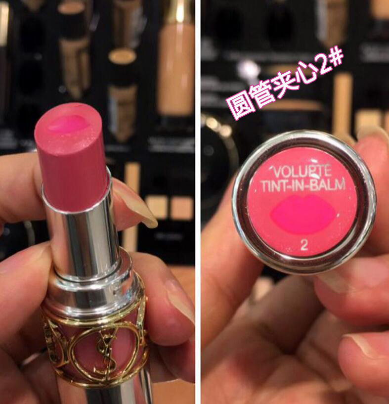 圣罗兰唇膏圆管哪个色好看,圣罗兰唇膏02