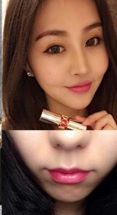 圣罗兰唇膏圆管哪个色好看,圣罗兰唇膏02