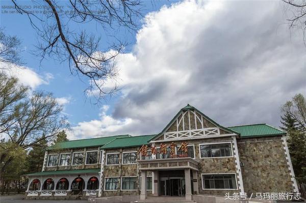 镜泊胜景,这是*小平邓**曾经住过的镜泊湖宾馆