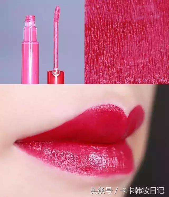 阿玛尼丝绒唇釉400阿玛尼红,阿玛尼和乔治阿玛尼唇釉的区别