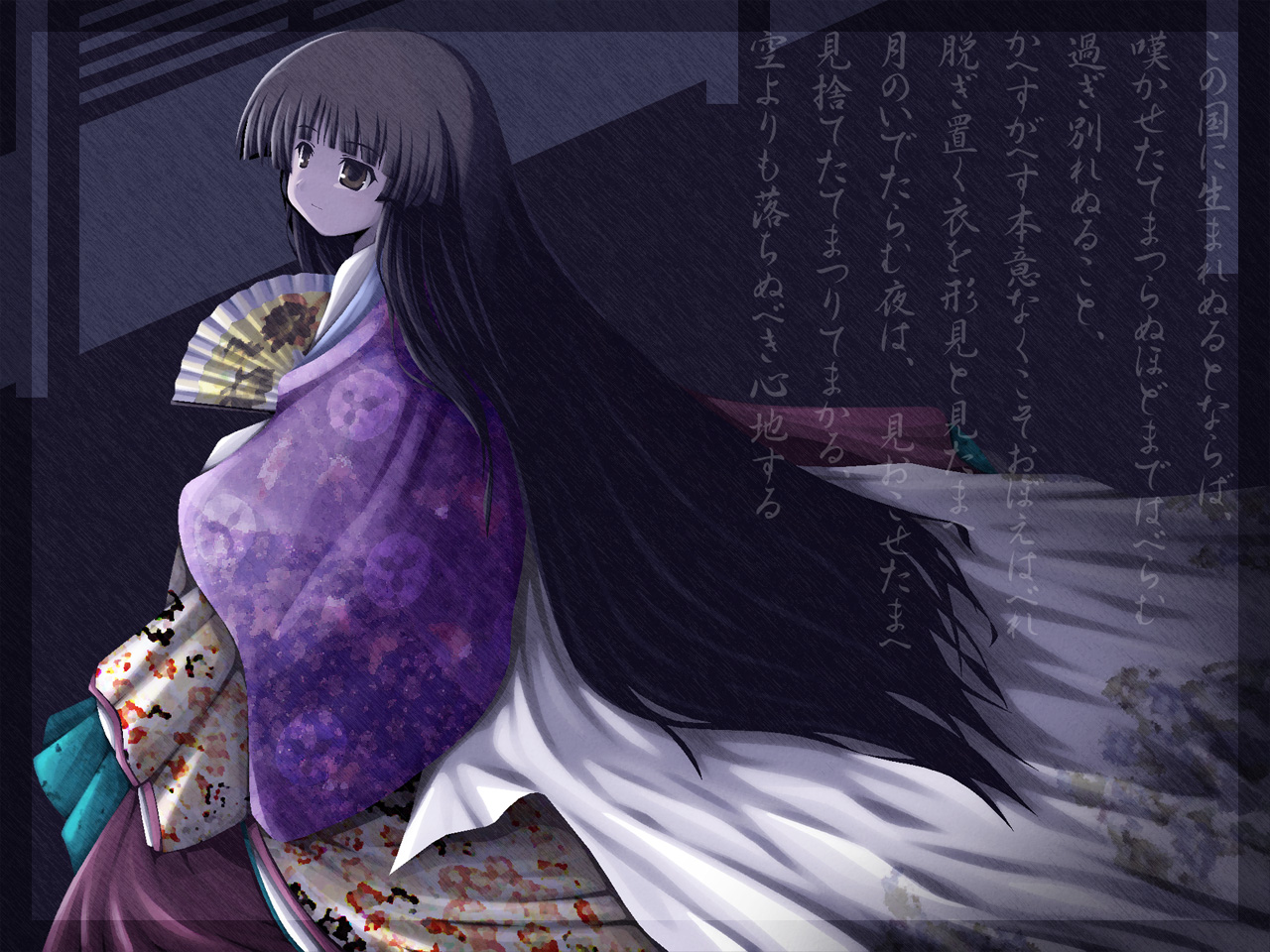 动漫中的黑长直少女,黑长直动漫女生排名