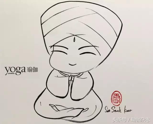 这些伽人把瑜伽小人画出了新模样儿，有你的那张哦！