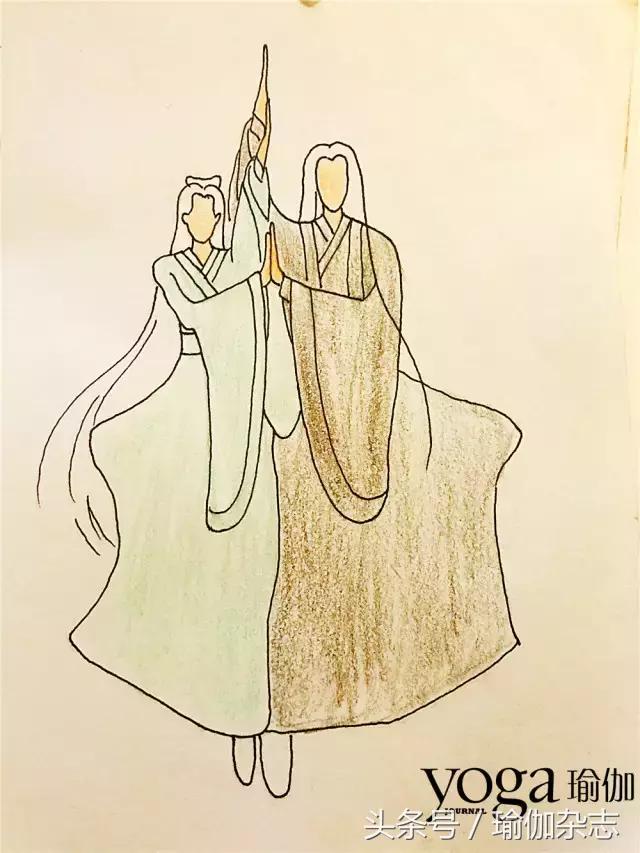 这些伽人把瑜伽小人画出了新模样儿，有你的那张哦！