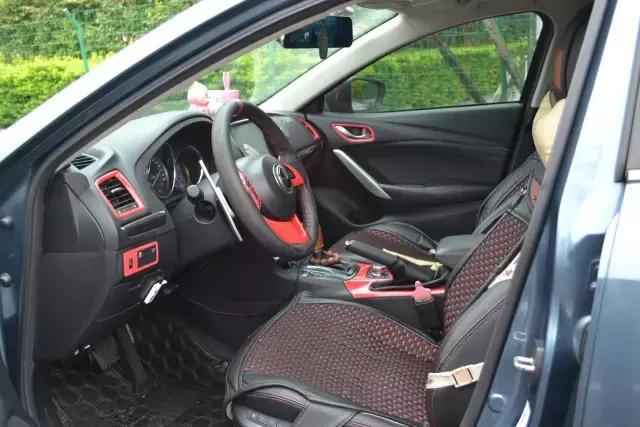 阿特兹2018蓝色,轻改马自达3