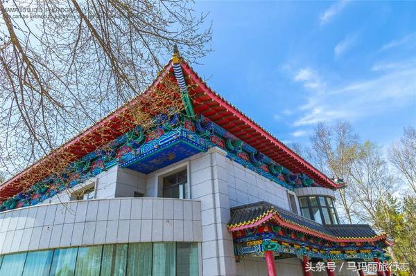 镜泊胜景,这是*小平邓**曾经住过的镜泊湖宾馆