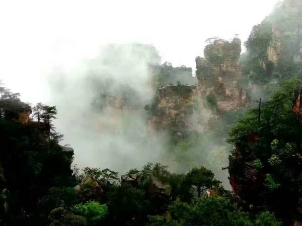 张家界下雨旅游攻略,张家界下雨天旅游