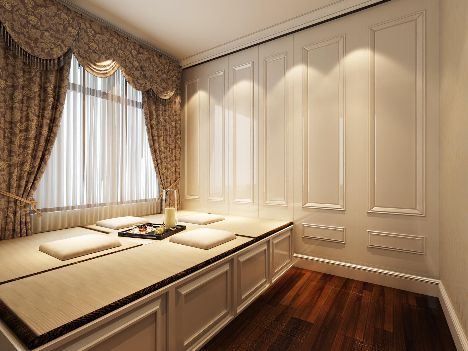 呼和浩特装修最新款,呼和浩特140平现代简约装修风格