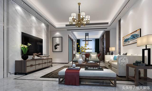 三正半山房子装修效果图,300平平层慵懒风装修风格