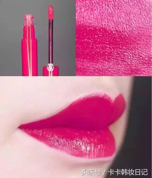 阿玛尼丝绒唇釉400阿玛尼红,阿玛尼和乔治阿玛尼唇釉的区别