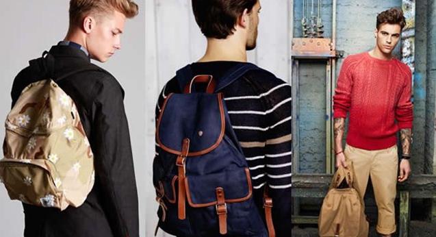双肩包穿搭夏,夏季双肩包男穿搭