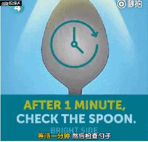 一个勺子,花一分钟知道你身体好不好