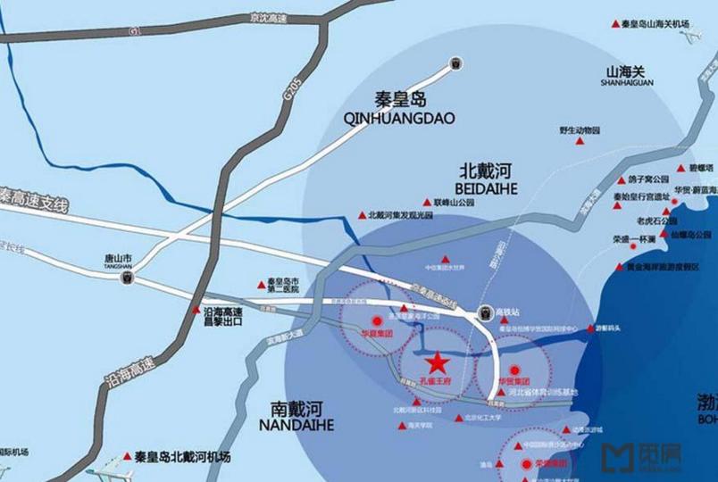 北戴河楼市,北戴河中心区楼盘