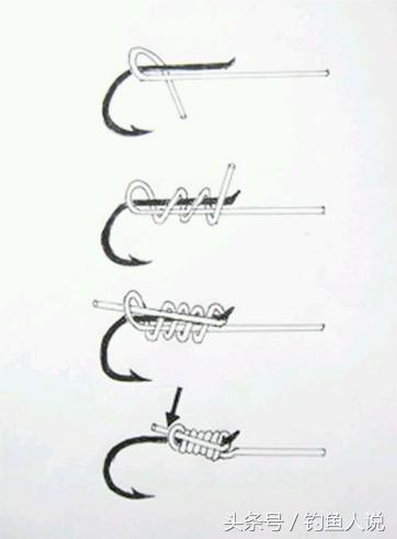钓鱼人大部分不会绑鱼钩,13种绑鱼钩方法