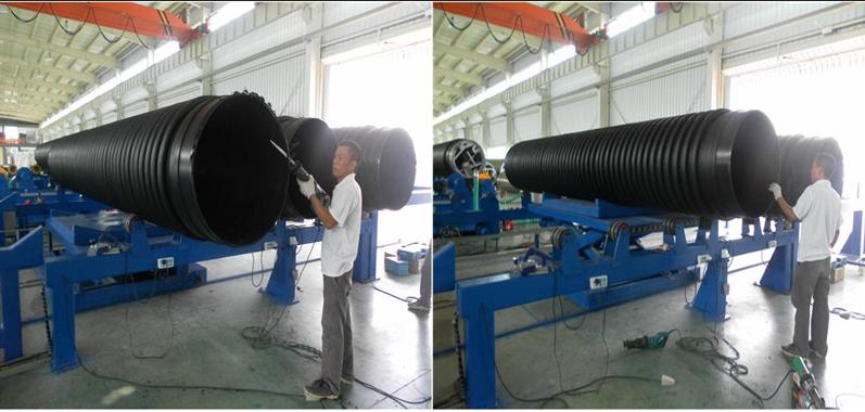 新型管材克拉管,连续生产克拉管生产线