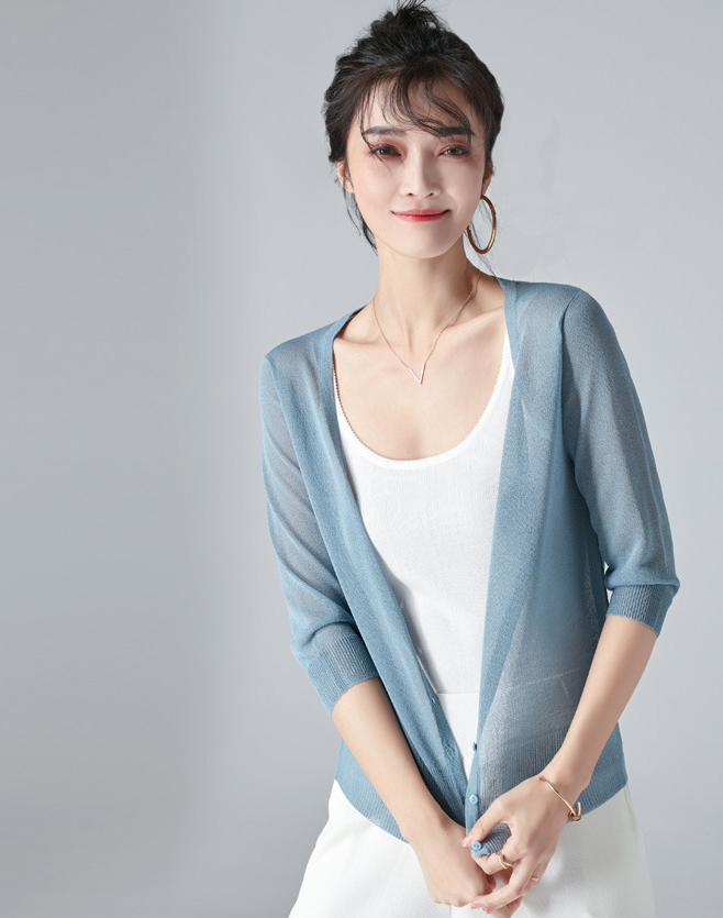 夏天空调里穿的衣服,空调衫买什么颜色百搭