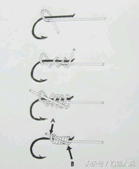 钓鱼人大部分不会绑鱼钩,13种绑鱼钩方法