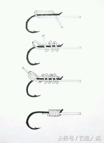 钓鱼人大部分不会绑鱼钩,13种绑鱼钩方法
