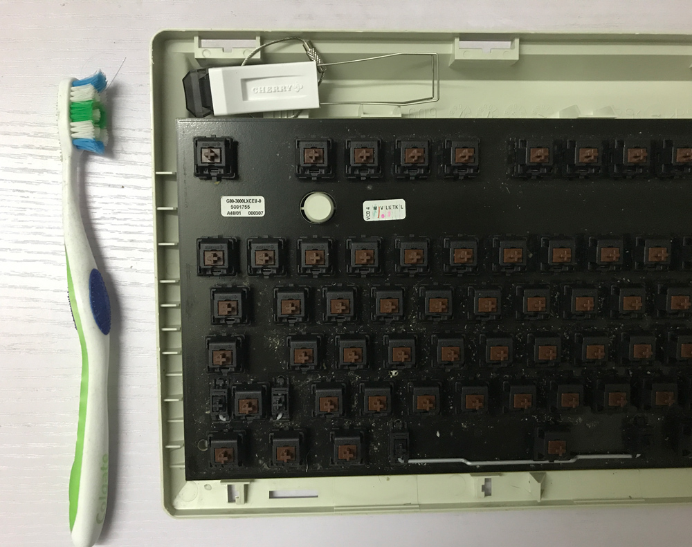 你的键盘有点脏,你的键盘干净吗
