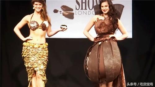黑巧克力超模走秀,巧克力美人超模走秀