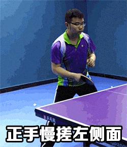 乒乓球技术分享反手站位框架教学,乒乓球技术汇总表