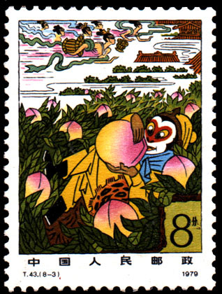 用自己的业余时间去收集整理邮票,喜欢收集邮票