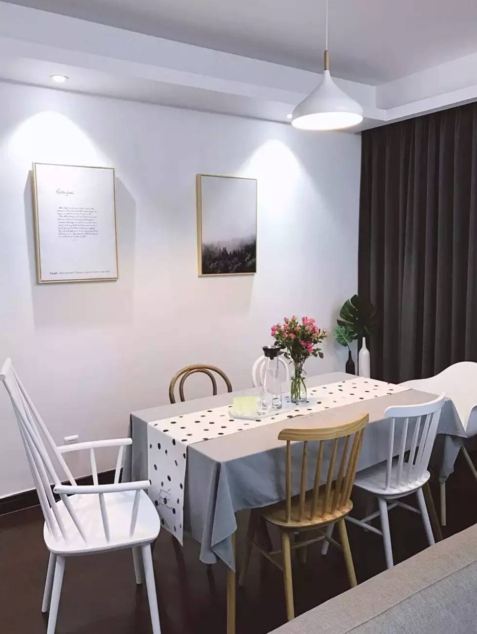 餐桌桌旗怎么搭,白色餐桌怎样搭配旗布