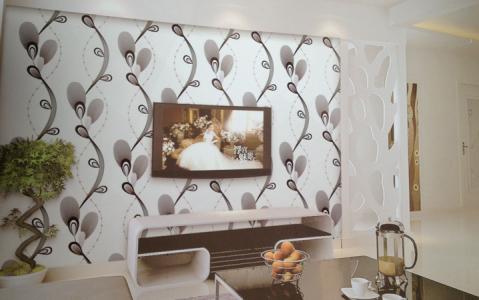 家装壁纸装饰效果,壁纸怎么装饰墙面好看