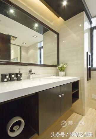 邯郸美的景观城装修风格,美的城119平三室长方形装修效果