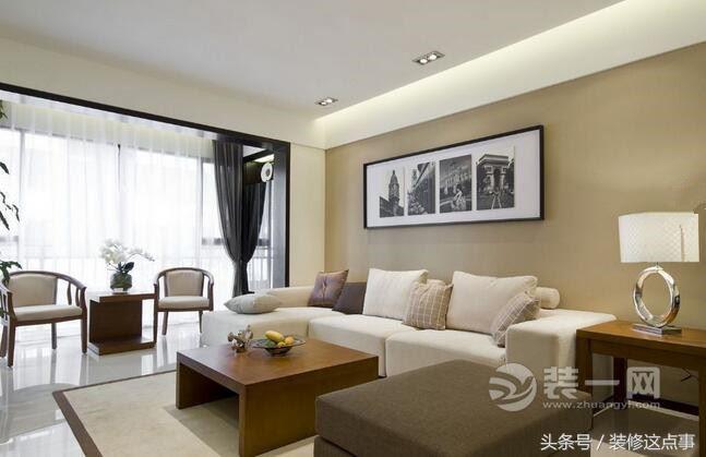 邯郸美的景观城装修风格,美的城119平三室长方形装修效果