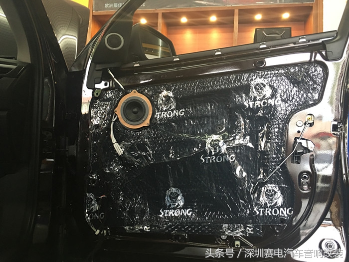 宝马x1改伊顿音响,宝马x1音响改装三分频