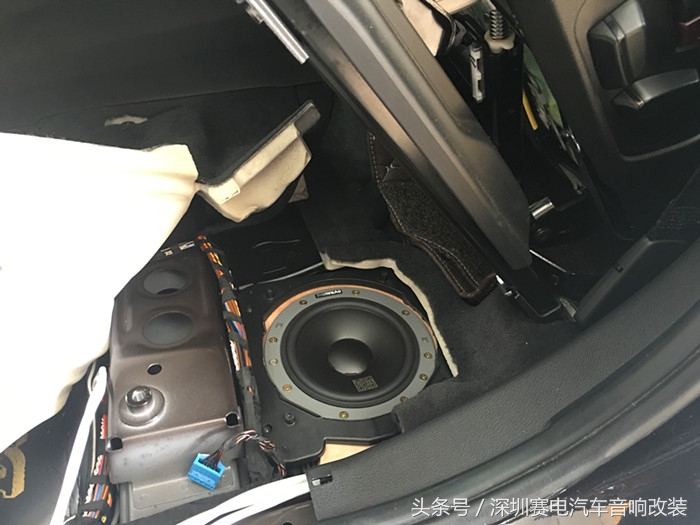 宝马x1改伊顿音响,宝马x1音响改装三分频