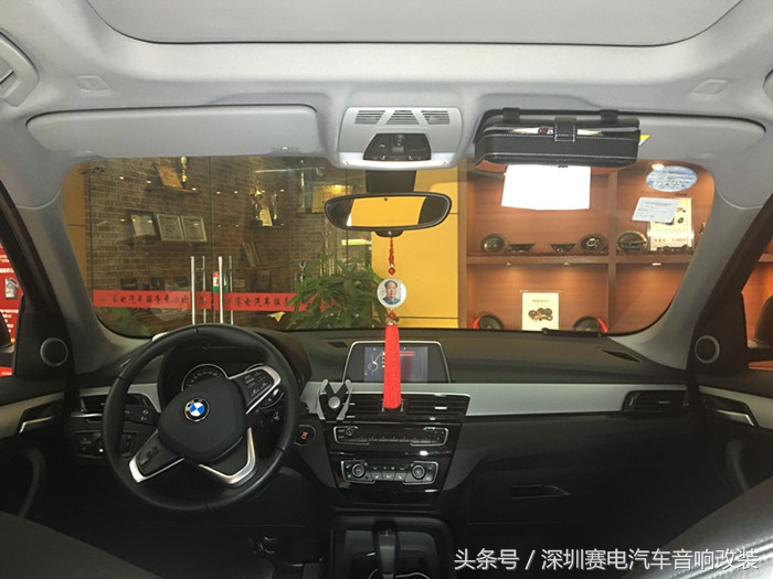 宝马x1改伊顿音响,宝马x1音响改装三分频